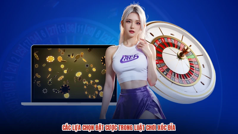 Các lựa chọn đặt cược trong luật chơi xóc đĩa
