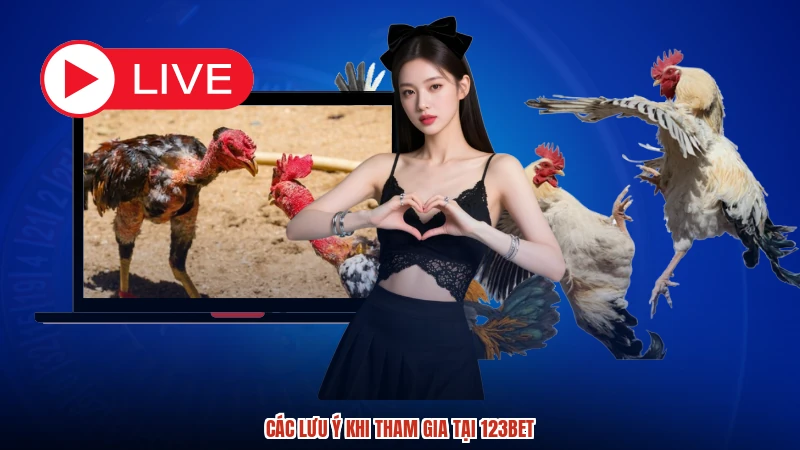 Các lưu ý khi tham gia tại 123BET