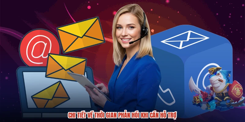 Chi tiết về thời gian phản hồi khi cần hỗ trợ Chi tiết về thời gian phản hồi khi cần hỗ trợ