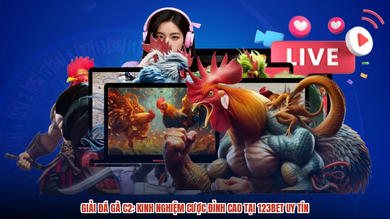Giải Đá Gà C2: Kinh Nghiệm Cược Đỉnh Cao Tại 123BET Uy Tín