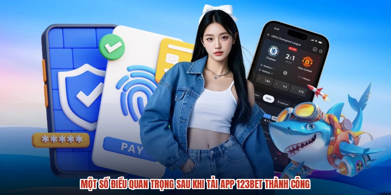 Một số điều quan trọng sau khi tải app 123BET thành công