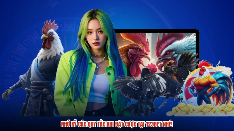Nhớ kỹ các quy tắc khi đặt cược tại 123BET nhé