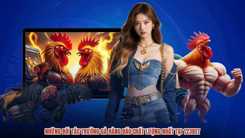 Những đối tác trường gà hàng đầu chất lượng nhất tại 123BET
