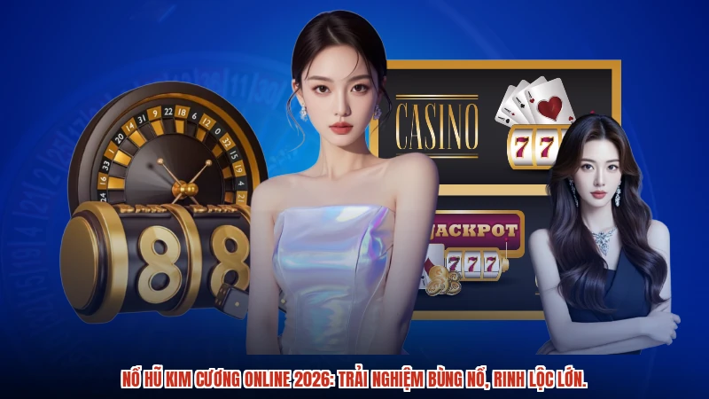 Nổ hũ kim cương online 2026: Trải nghiệm bùng nổ, rinh lộc lớn.